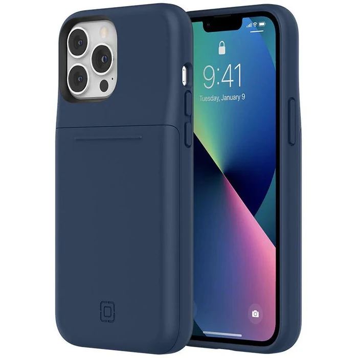 Incipio Stashback Phone Case for iPhone 12 Pro Max & iPhone 13 Pro Max - Midnight Navy by Incipio - Image 1