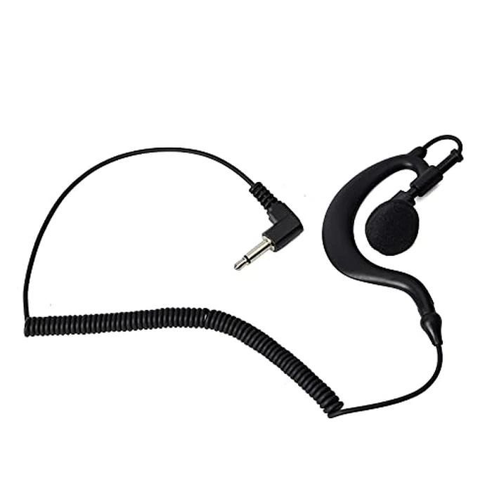 G Shape Soft Ear Hook Earpiece Headset 3.5mm Plug Ear Hook Listen Only Ham Radio Headset HYS TC-617 Receiver/Listen Only Earpiece for 2-Way Motorola Icom Radio Transceivers by HYS - Used - Like New condition - CA$8.14