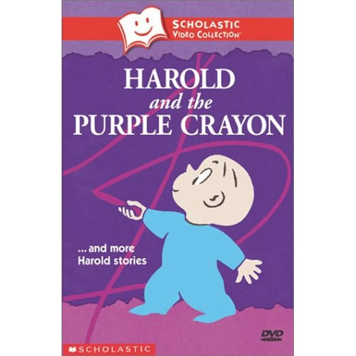 Harold and the Purple Crayon... and More Harold Stories (Scholastic Video Collection) by CINEDIGM - Used - Good condition