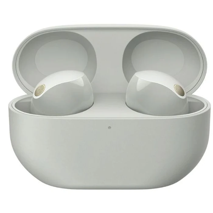 Sony WF-1000XM5 Wireless Noise Cancelling Headphones - Silver by Sony - Image 1