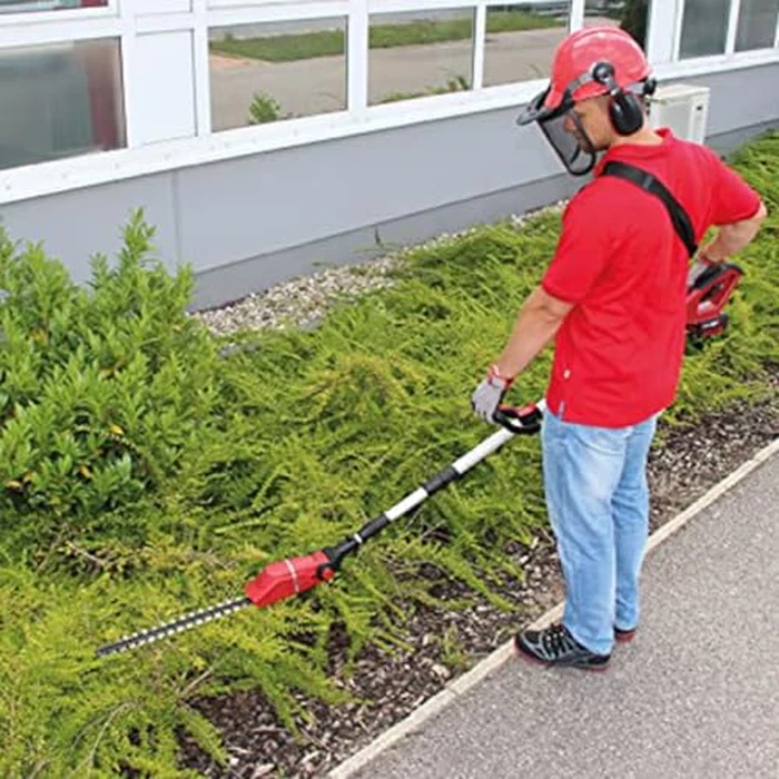 Einhell 2-in-1 Cordless Telescopic Garden Multi-Tool Kit 18V GE-HC 18 Li T-Solo Power X-Change (18V, Hedge Trimmer, Chain Saw, Pruning Saw, Battery and Charger Not Included) by Einhell - Image 3
