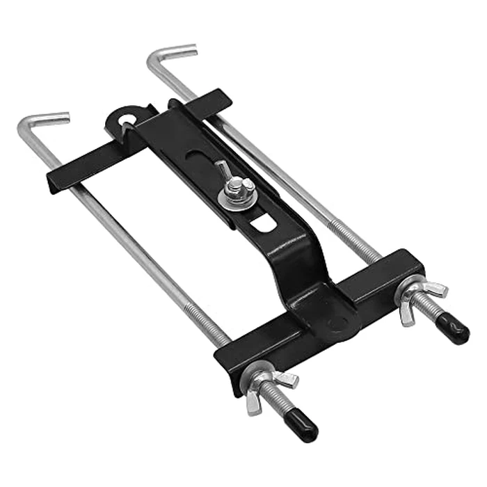 Adjustable Battery Hold Down, Universal Battery Adjustable Crossbar with L Bolt Battery Tie Down Holder for Cars SUVs (Bolt Length 27cm/10.63inches) by LYCARESUN - Image 2