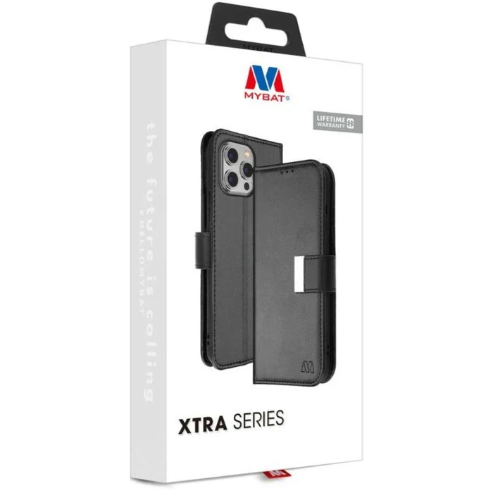 MyBat MyJacket Xtra Series Wallet Phone Case for iPhone 15 Pro - Black/Black - Brand New by MyBat - Image 7