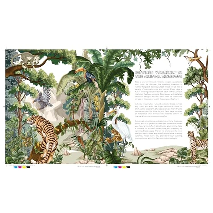 Animal Kingdom Coloring Book: Color Nature's Most Remarkable Creatures - Over 100 Pages to Color! by Chartwell Books - Image 1