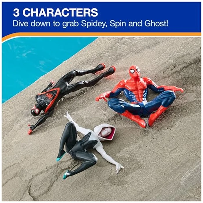 SwimWays Marvel Spider-Man Dive Character 3-Pack, Swimming Pool Accessories & Kids Pool Toy, Spiderman Toys, Weighted Figures, Marvel Pool Party Favors & Games for Kids Ages 5 & Up by SwimWays - Image 3