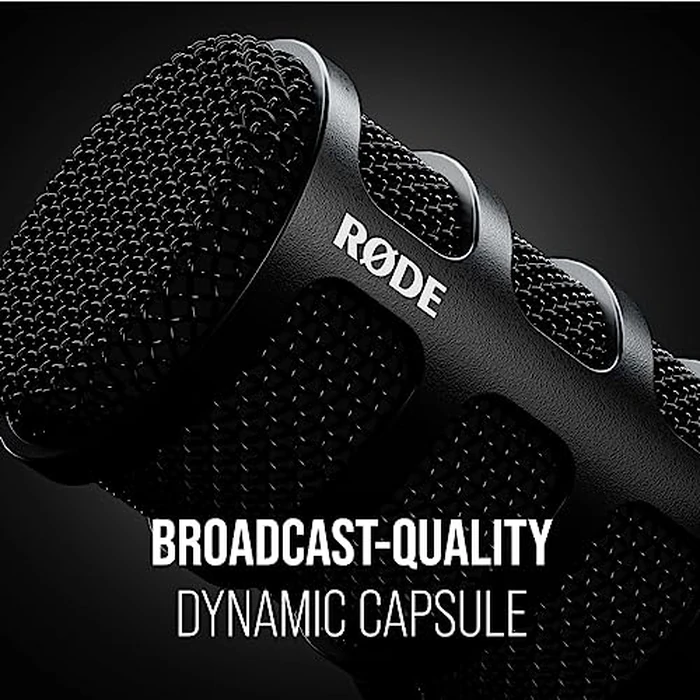 RØDE PodMic USB Versatile Dynamic Broadcast Microphone with XLR and USB Connectivity for Podcasting, Streaming, Gaming, Music-Making and Content Creation by RØDE - Image 4
