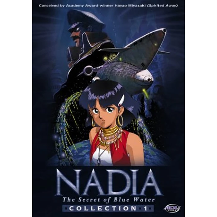 Nadia, The Secret of Blue Water - Collection 1 (Vols. 1-5 + 2 CD soundtracks) [DVD] by Adv Films - Image 1