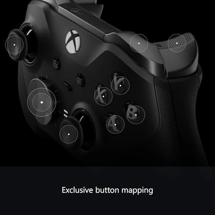 Xbox Wireless Gaming Controller | Elite Series 2 | Black | Xbox, PC, and Android | Adjustable Thumbsticks | Trigger Locks by Xbox - Image 4