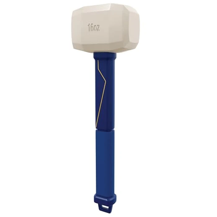 QEP 16 oz. Pro Rubber Floor Mallet with 11.5 in. Plastic Handle 61625 by QEP - Image 3