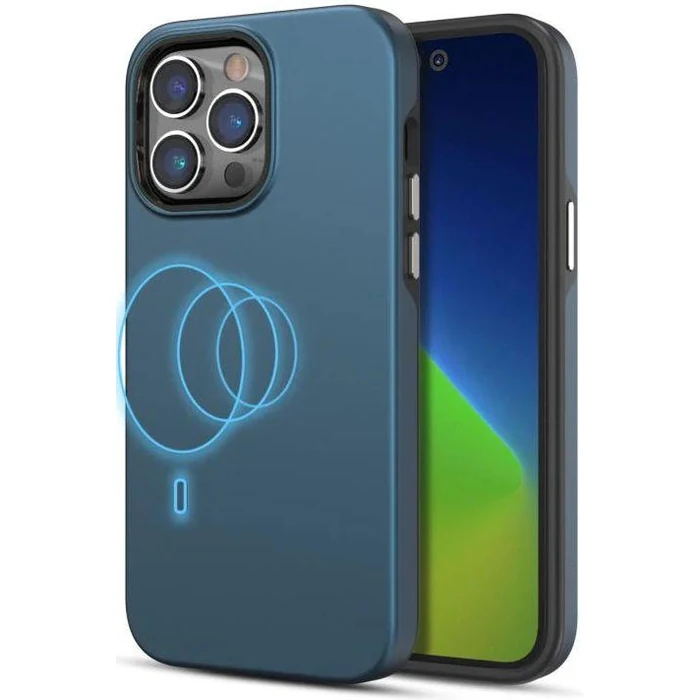 MyBatPro Fuse Series with Magsafe Phone Case for iPhone 14 Pro - Blue by MyBatPro - Refurbished - Brand New condition