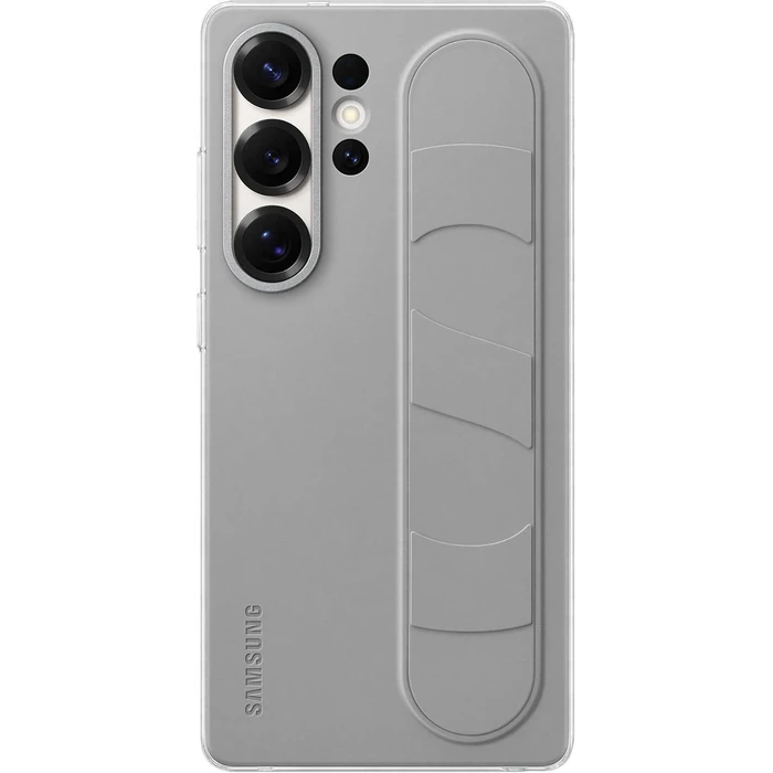 Samsung Standing Grip Phone Case for Samsung Galaxy S25 Ultra - Gray by Samsung - Refurbished - Brand New condition - CA$150.99
