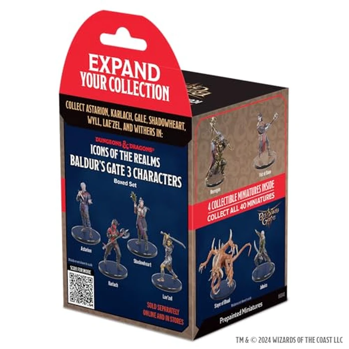 WizKids D&D Icons of The Realms: Adventures from Baldur's Gate Single Booster | Dungeons and Dragons Figures | Pre-Painted | Blind Box by WizKids - Image 2