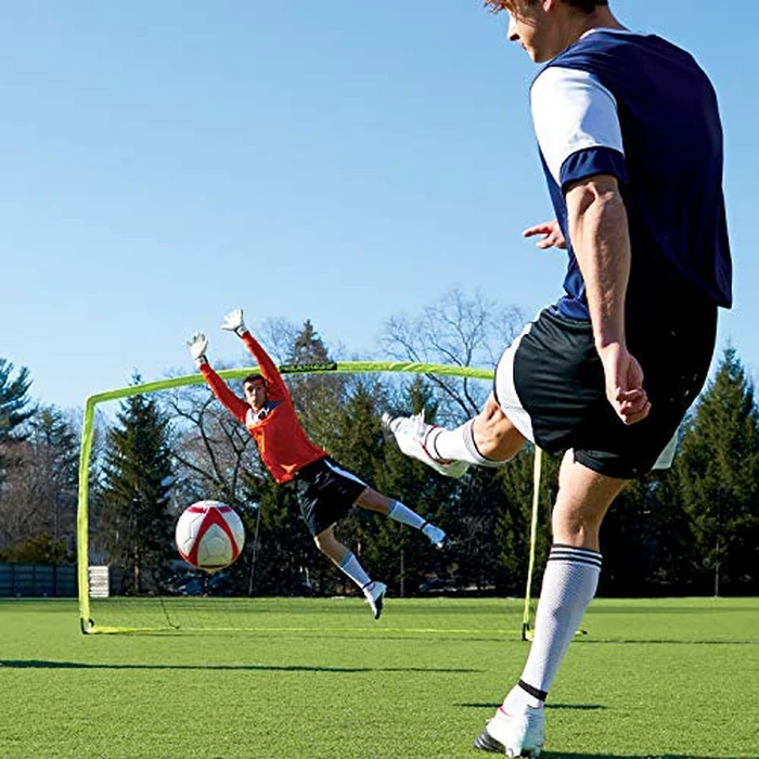 Franklin Sports Blackhawk Portable Soccer Goal - Pop-Up Soccer Goal and Net - Indoor or Outdoor Soccer Goal - Goal Folds For Storage - 12’ x 6’ Soccer Goal by Franklin Sports - Image 9