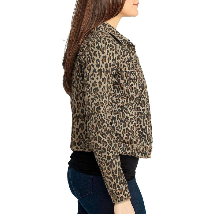 Nine West Jeans Sarah Denim Jacket S - Tan Bengal Bonanza by Nine West - Image 2