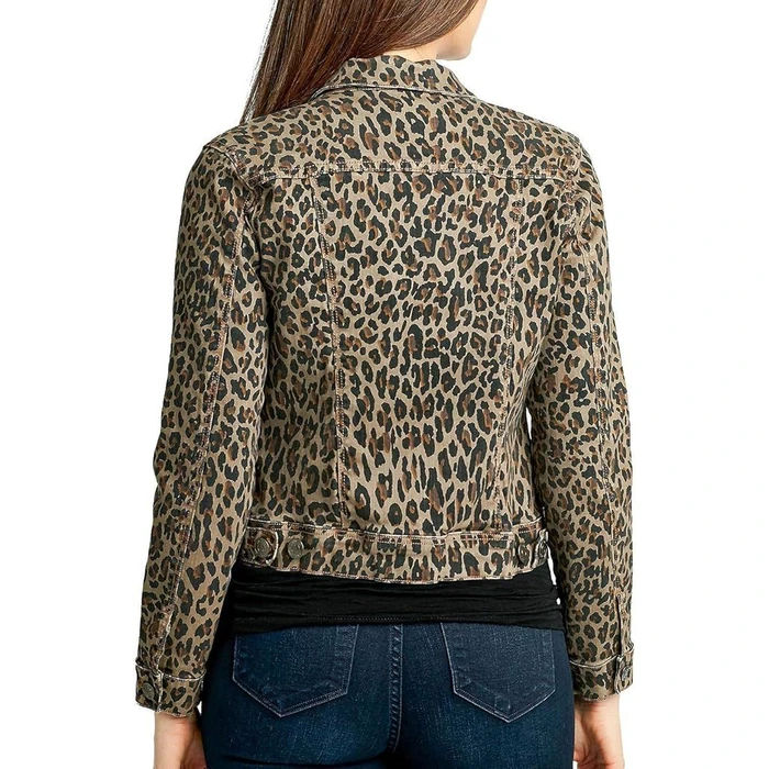 Nine West Jeans Sarah Denim Jacket S - Tan Bengal Bonanza by Nine West - Image 3