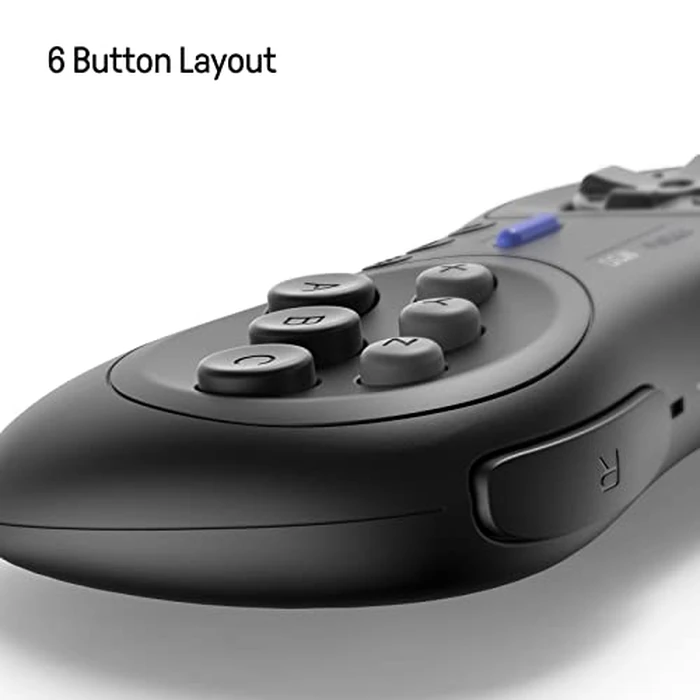 8Bitdo M30 Wireless Bluetooth Controller Retro Gamepad for Switch, PC Windows, MacOS, Android, Raspberry Pi with Sega Genesis & Sega Mega Drive Style (Black) by 8Bitdo - Image 5