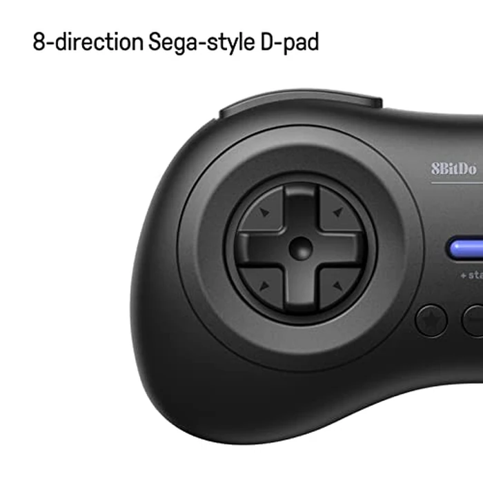 8Bitdo M30 Wireless Bluetooth Controller Retro Gamepad for Switch, PC Windows, MacOS, Android, Raspberry Pi with Sega Genesis & Sega Mega Drive Style (Black) by 8Bitdo - Image 6