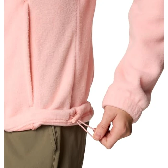 Columbia Womens Benton Springs Full Zip Fleece Jacket, Pink Sand, 3X by Columbia - Image 5