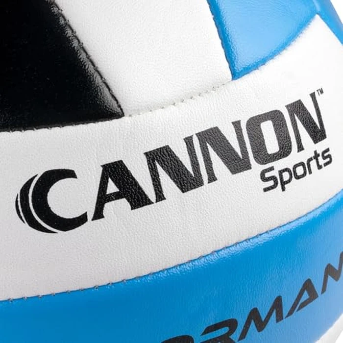 Cannon Sports Official Size Volleyball - Waterproof Soft PU Cover for Indoor Outdoor Volleyball - Perfect for Team Games, Training, Recreational, Beach Play - Pump Included (Black/White/Royal Blue) by Cannon Sports - Image 3