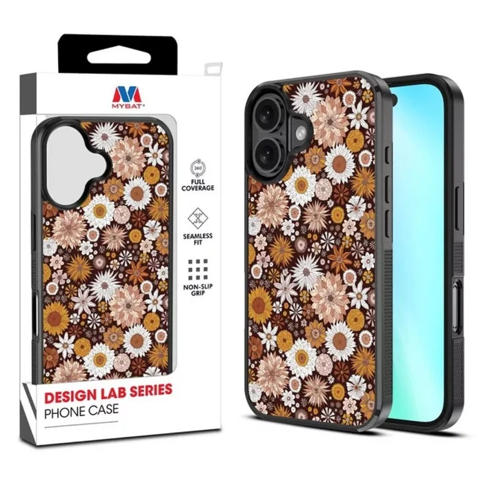 MyBat Design Lab Series Phone Case for iPhone 16 Plus - Autumn Florals - Brand New by MyBat - Refurbished - Brand New condition