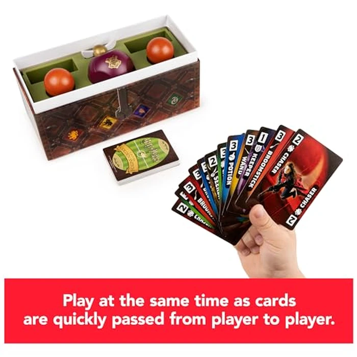 Harry Potter Catch The Golden Snitch, A Quidditch Board Game for Witches, Wizards and Muggles, Family Game Ages 8 & up by Spin Master Games - Image 3