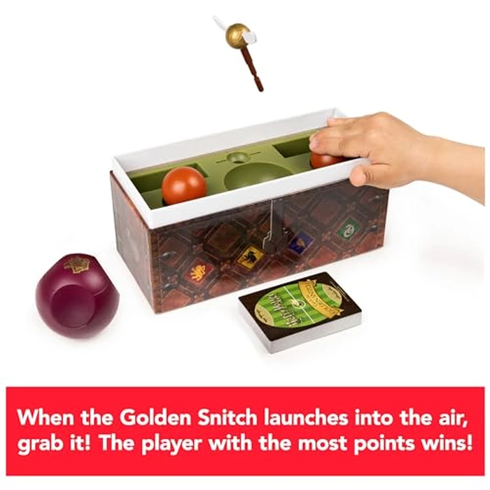 Harry Potter Catch The Golden Snitch, A Quidditch Board Game for Witches, Wizards and Muggles, Family Game Ages 8 & up by Spin Master Games - Image 5