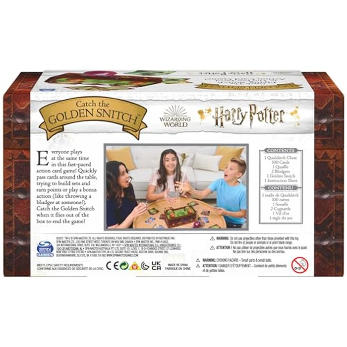 Harry Potter Catch The Golden Snitch, A Quidditch Board Game for Witches, Wizards and Muggles, Family Game Ages 8 & up by Spin Master Games - Image 6