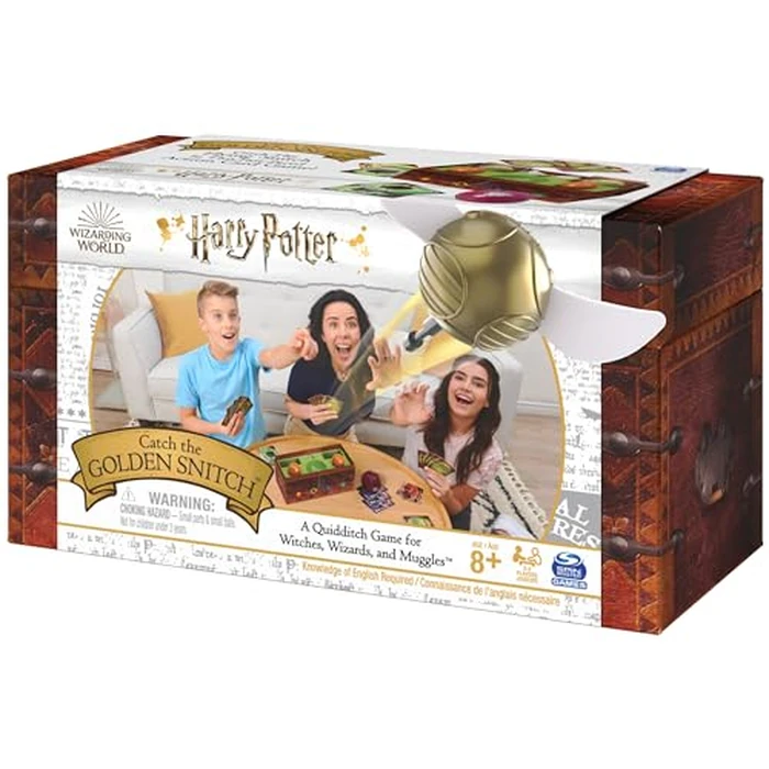 Harry Potter Catch The Golden Snitch, A Quidditch Board Game for Witches, Wizards and Muggles, Family Game Ages 8 & up by Spin Master Games - Image 8