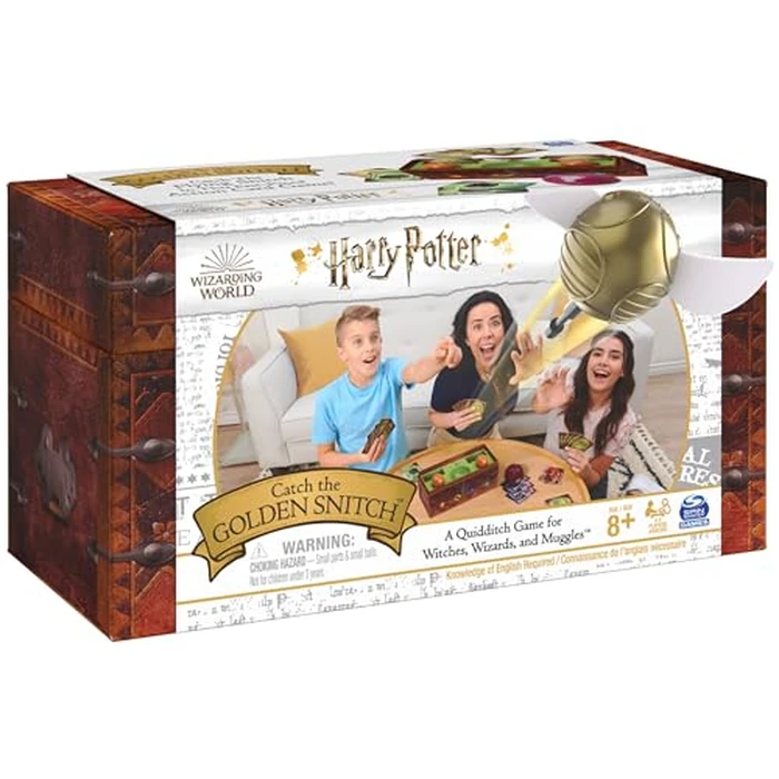 Harry Potter Catch The Golden Snitch, A Quidditch Board Game for Witches, Wizards and Muggles, Family Game Ages 8 & up by Spin Master Games - Image 9