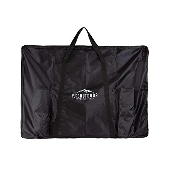 Monoprice Giant Four-in-a-Row - for Tailgating, Bbqs, Camping, Outdoor Events, and Much More - Pure Outdoor Collection, Wood, 34 x 26 x 4.25 inches by Monoprice - Image 2