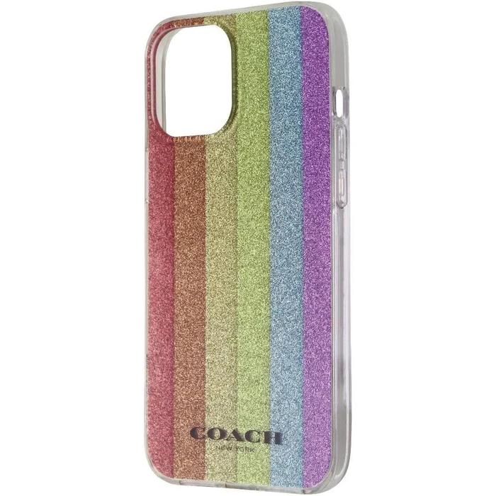 Coach Protective Phone Case for iPhone 12 Pro Max - Bright Glitter Americana by Coach - Image 1