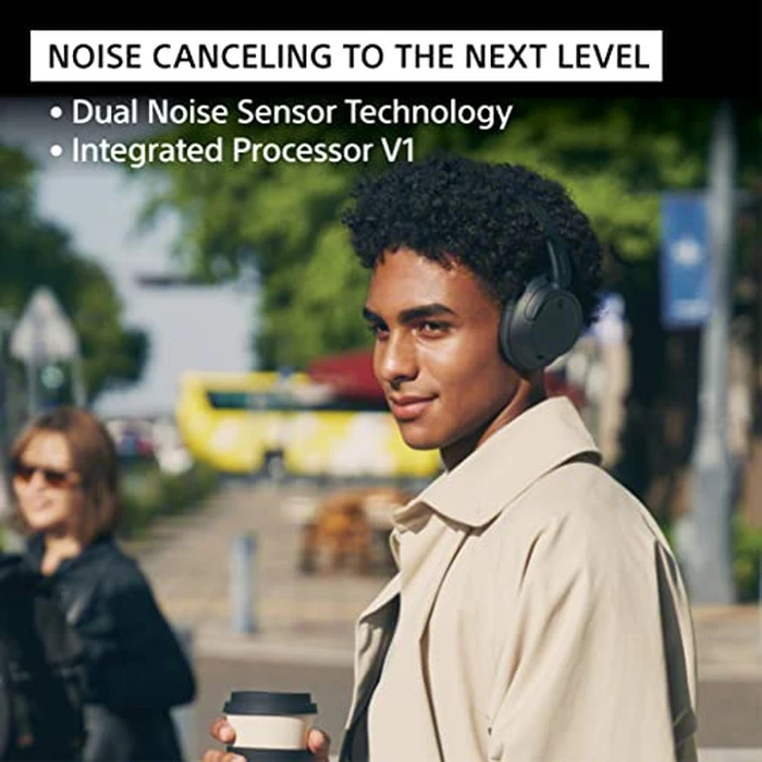 Sony WH-CH720N Noise Cancelling Wireless Headphones Bluetooth Over The Ear Headset with Microphone and Alexa Voice Control, Black by Sony - Image 2