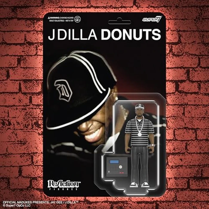 Super7 J Dilla Donuts Album Cover - 3.75" J Dilla Action Figure with Accessories Hip Hop Collectibles and Retro Toys by Super7 - Image 7