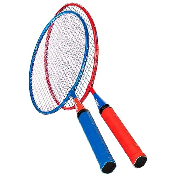 Franklin Sports Kids Jumbo Badminton Racket Set - Smashminton Kids Oversize Badminton Rackets - 2 Player Backyard + Beach Youth Set with Birdies Included by Franklin Sports - Image 7