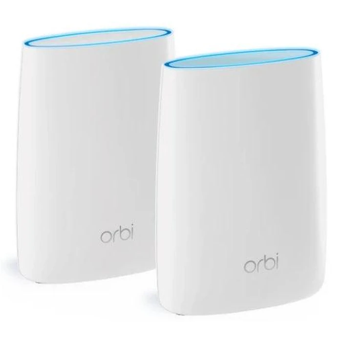 Netgear Orbi Tri-Band Whole Home Mesh WiFi System AC3000 (RBK50) - White by Netgear - Refurbished - Excellent condition