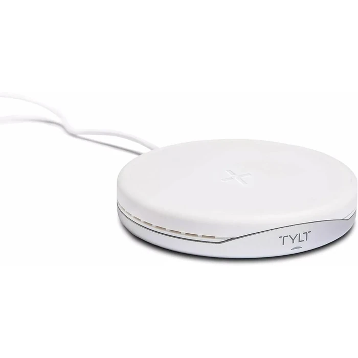 TYLT Crest 10W Convertible Pad + Stand Wireless Charger - White by TYLT - Refurbished - Brand New condition - US$20.48
