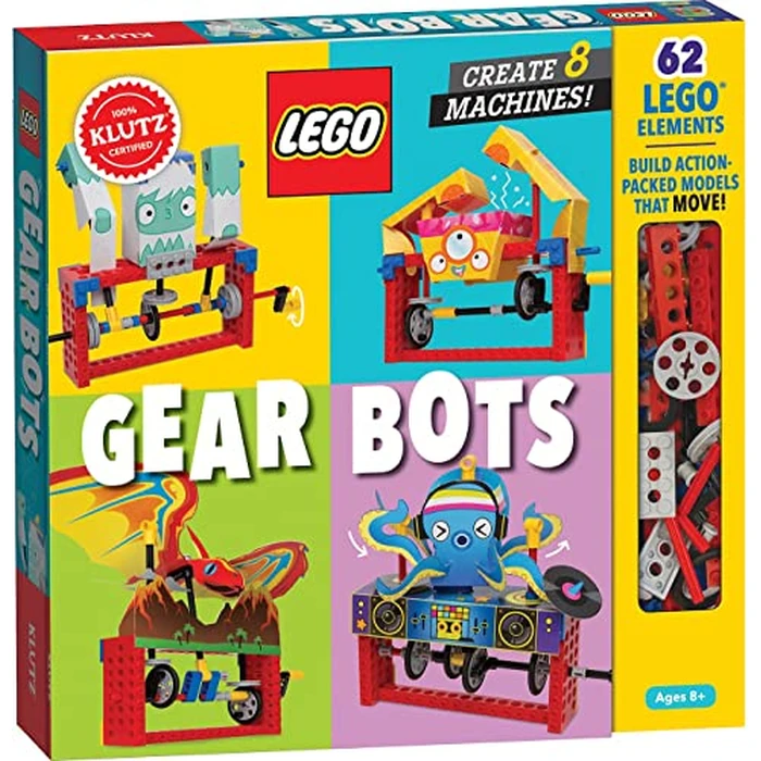 Klutz Lego Gear Bots Science/STEM Activity Kit for 8-12 years by Klutz - Used - Very Good condition - US$20.66
