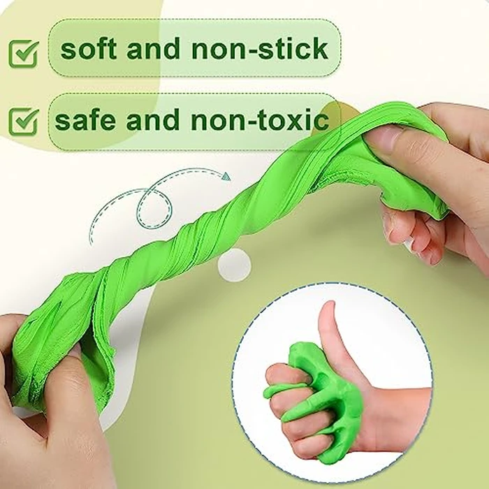 Ixiaoyoo Air Dry Clay, 30 Colors Modeling Clay for Kids, DIY Model Toys with Sculpting Tools, Soft & Non-Sticky, Home Party Favors, Birthday & Christmas Gifts for Age 3-12 Years Old Boys Girls Kids by Ixiaoyoo - Image 2