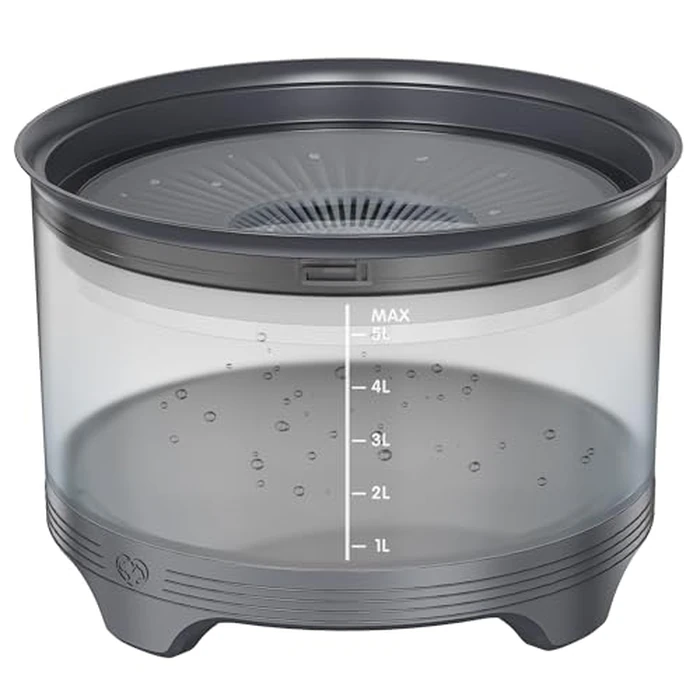 UPSKY 5.5L Dog Water Bowl,186oz Large Capacity, No Spill Anti-Slip Slow Drinking Pet Feeder for Messy Drinkers by Upsky - Image 1