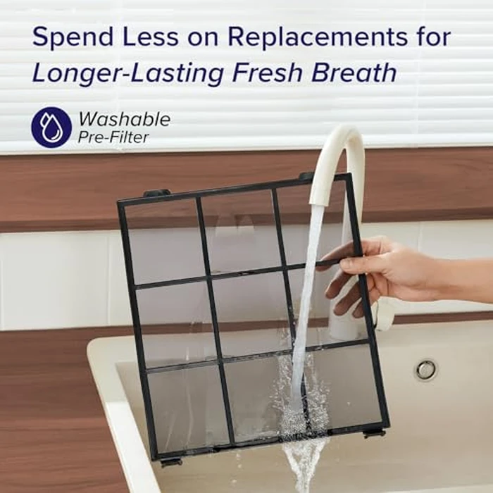 LEVOIT Air Purifiers for Home Large Room Up to 1875 Ft² with Washable Pre-Filter, AHAM VERIFIDE, Air Quality Monitor, HEPA Sleep Mode for Allergies, Pet Hair in Bedroom, Vital 200S-P, White by LEVOIT - Image 8