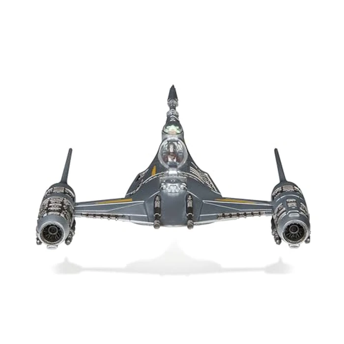 Star Wars(TM) Micro Galaxy Squadron The Mandalorian's N-1 Starfighter (Armada Edition) - 5-inch Vehicle with 1-Inch Micro Figure Accessory by Jazwares - Image 2