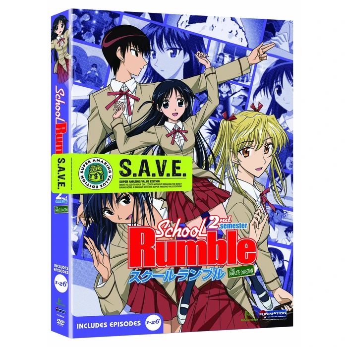 School Rumble: Second Semester S.A.V.E. by Funimation - Used - Good condition