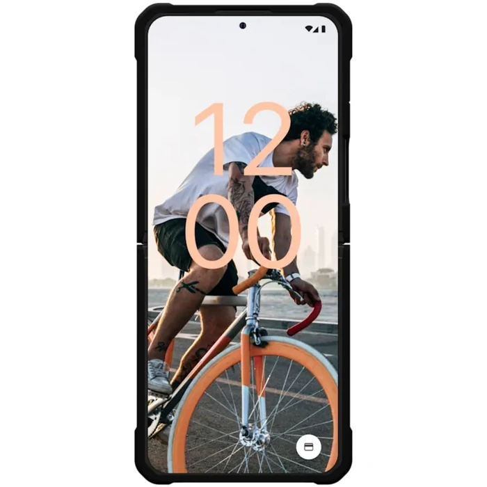 Urban Armor Gear Civilian Series Phone Case for Samsung Galaxy Z Flip4 5G - Olive by Urban Armor Gear - Image 4