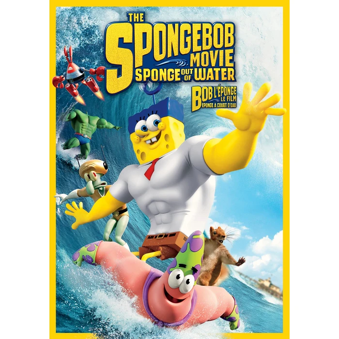 spongebob movie ,Sponge out of the water by Paramount - Used - Very Good condition - US$4.20