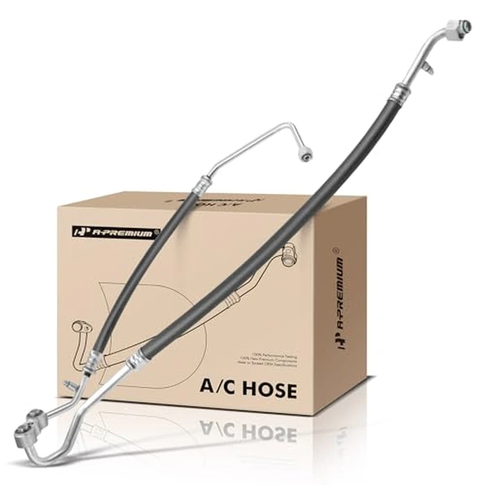 A-Premium A/C Suction Hose & Discharge Line Hose Assembly Compatible with Select Chevrolet & GMC Models - C1500, C2500, C3500, K1500, K2500, K3500, 1992, 5.0L 5.7L by A-Premium - Used - Very Good condition