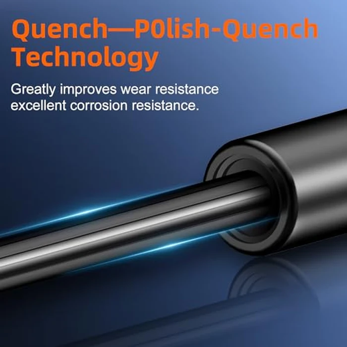 Euplokeer Qty (2) Liftgate Replacement Lift Support for Ford Edge 2015-2018 Tailgate Rear Hatch W/O Power, Trunk Shock Strut Replace OE# FT4Z58406A10D, 850623 by Euplokeer - Image 3