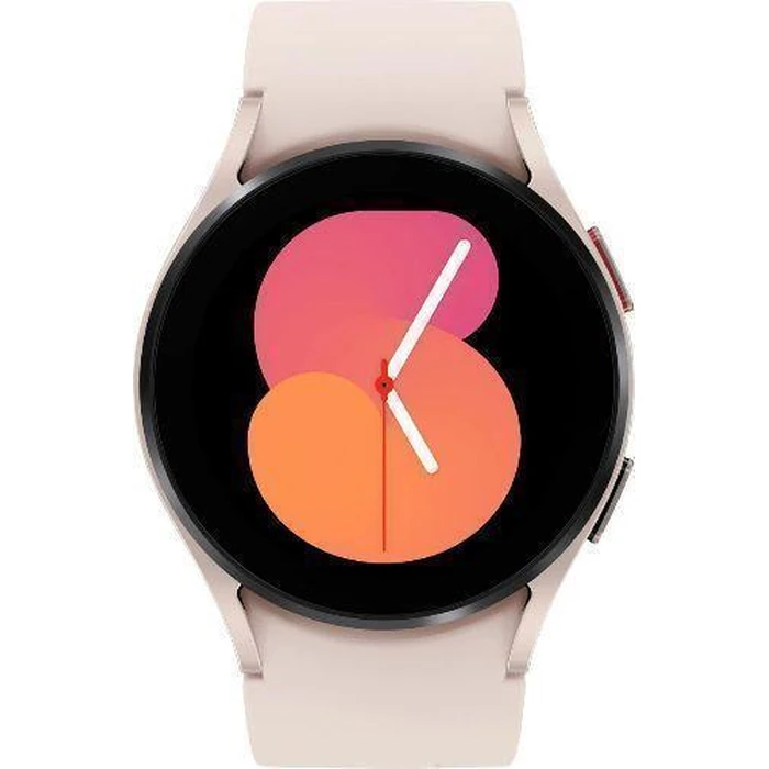 Samsung Galaxy Watch5 (Bluetooth) - 16GB - 40mm - Pink Gold Aluminum Case with Pink Fluoroelastomer Sport Band by Samsung - Image 1