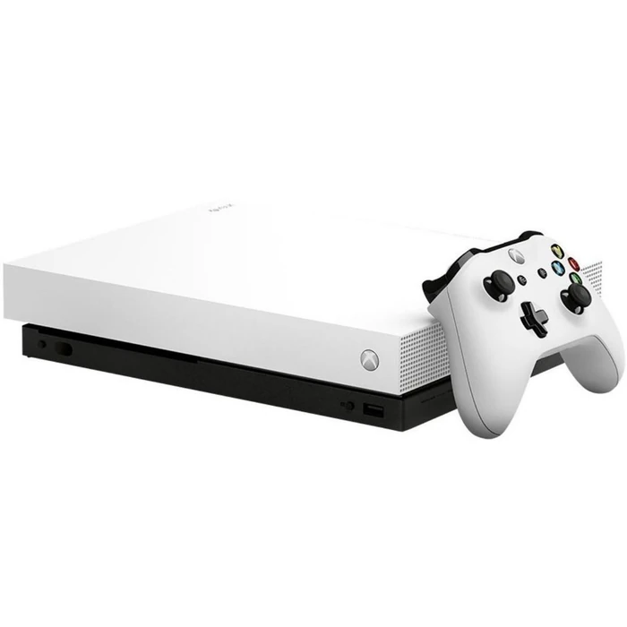 Microsoft Xbox One X Gaming Console - 1TB - Robot White by Microsoft - Refurbished - Excellent condition - US$278.97