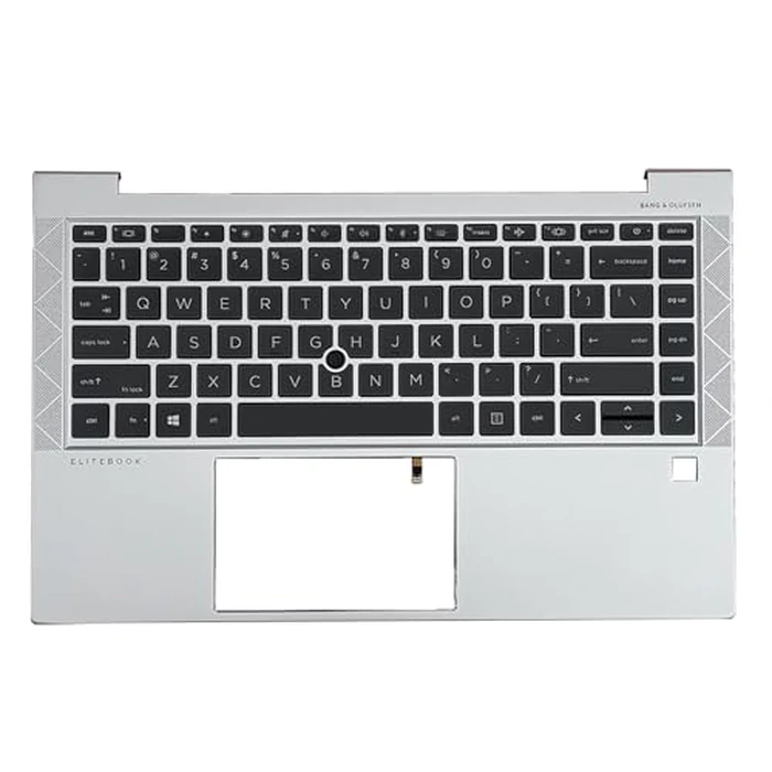 D-KXCPELE Replacement Laptop Upper Case Palmrest Backlit Keyboard Assembly Part for H P Elitebook 840 G7 840 G8 M07090-001 M36312-001 (Silver) by D-KXCPELE - Used - Very Good condition - US$21.46