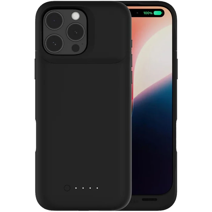 Mophie Juice Pack Battery Phone Case for iPhone 16 Pro Max - Black - Premium by Mophie - Refurbished - Premium condition - US$33.43